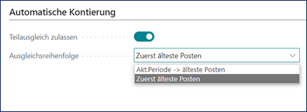 Automatische Kontierung