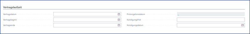 Vertragslaufzeit