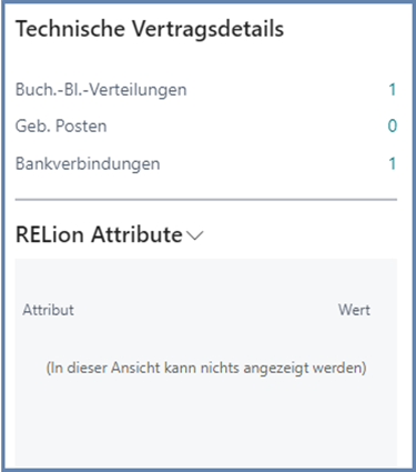 Tech. Vertragsdetails
