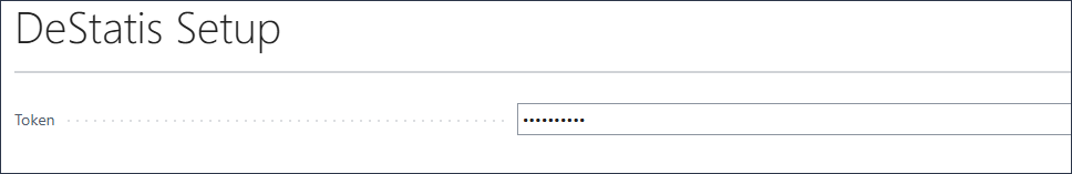 DeStatis Relion Setup