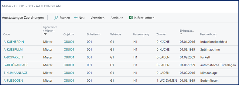 AusstattungZuordnungen