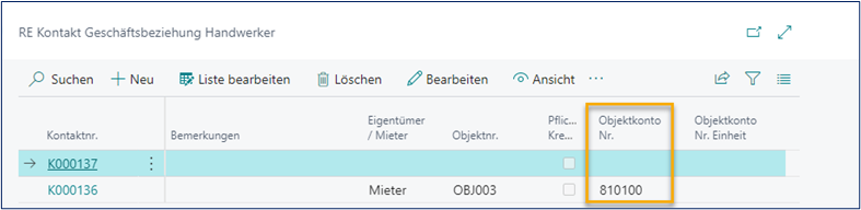 KontaktGeschäftsbeziehungHW