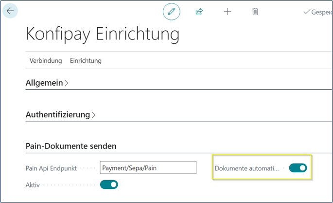 Dokumente automatisch