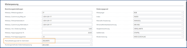 Plansollstellungscode
