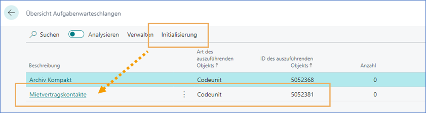Initialisierung
