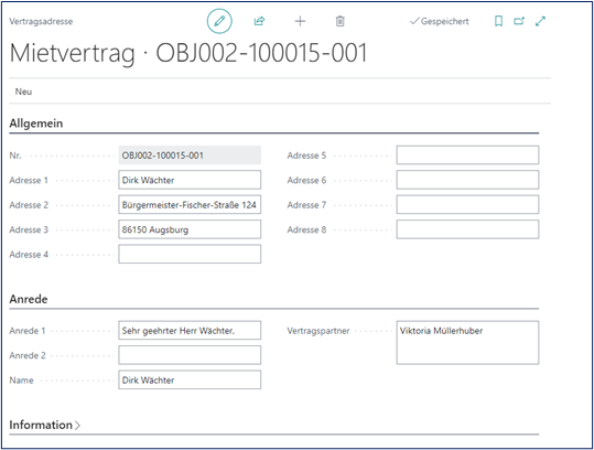 Korrespondenzkontakt