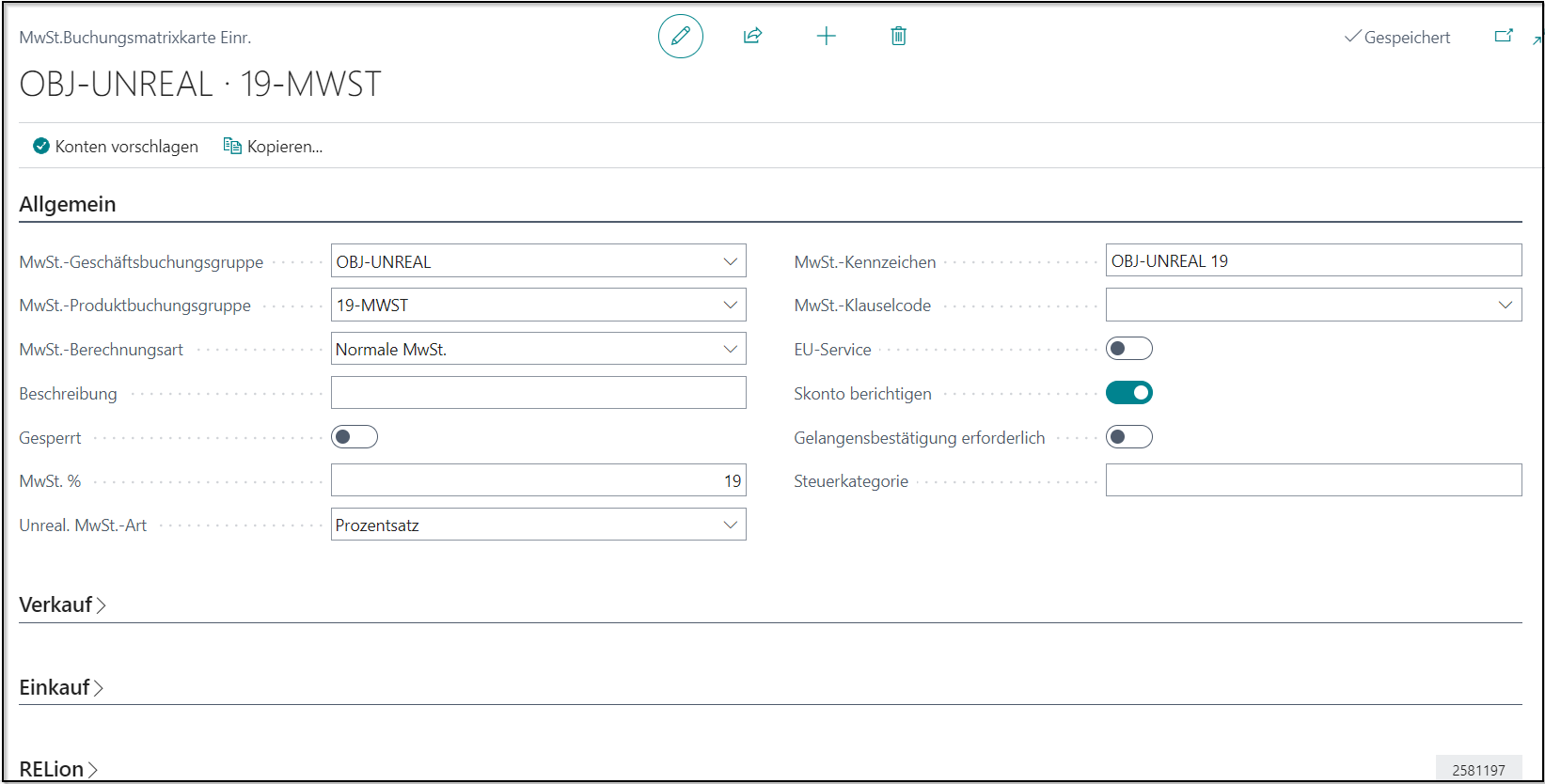 unrealisierte Steuer