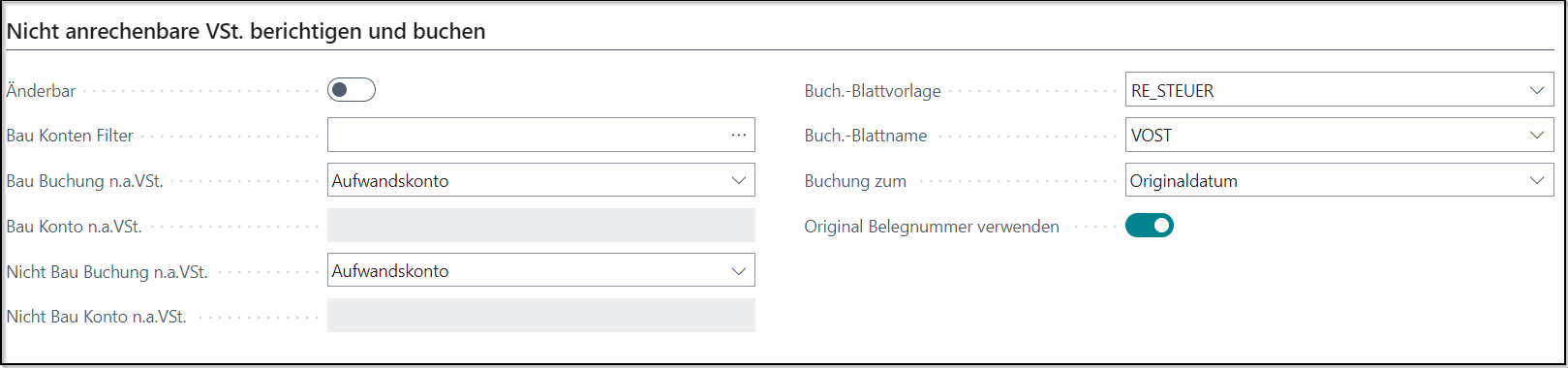 Steuer Einr.Berichte