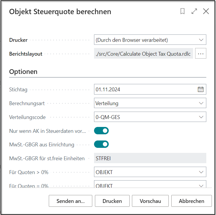 Steuerquote berechnen