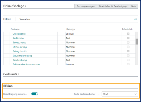 Rolle Sachbearbeiter