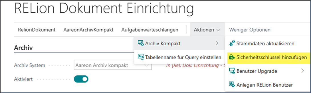 Sicherheitsschlüssel