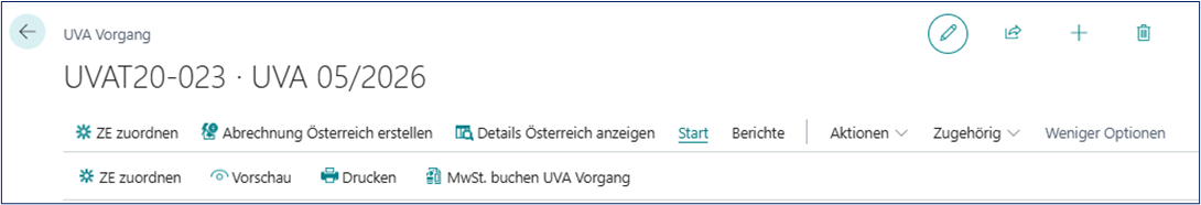 UVA erstellen