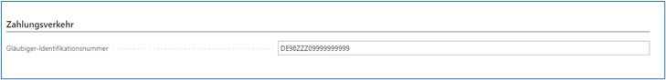 GläubigerID-Nr.