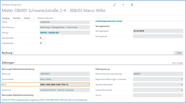 Einheitenvertrag karte