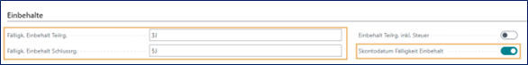 Einbehalte