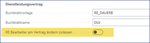 Dienstleistungvertrag
