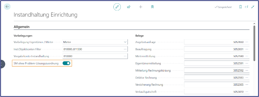 Instandhaltung Einr.