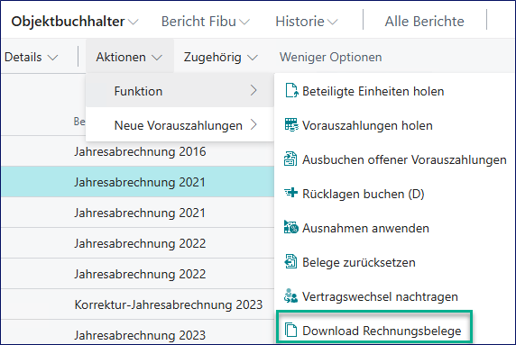 Download REchnungsbelege
