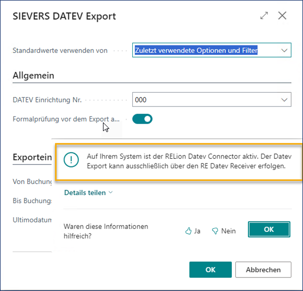 Datev Export